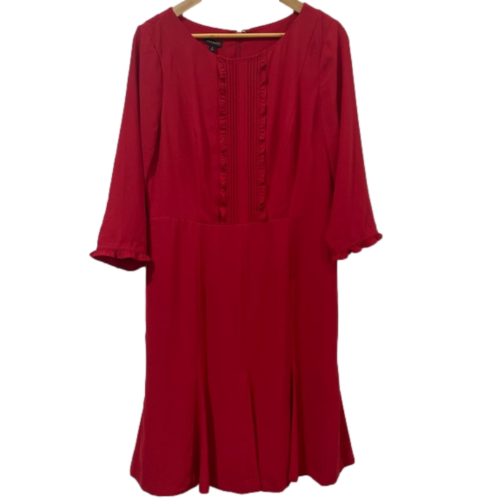 Talbots Red Dress